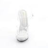 Fabulicious - LIP108RSI Ankle strap sandal - Transparent/White Product image